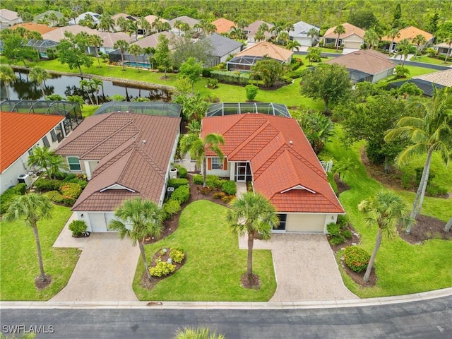17936 Courtside Landings Cir, Punta Gorda, FL 33955 - aerial perspective of suburban area with a nearby body of water