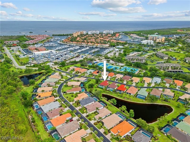 17936 Courtside Landings Cir, Punta Gorda, FL 33955 - aerial overview of property's location with a nearby body of water