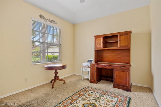 17936 Courtside Landings Cir, Punta Gorda, FL 33955 - home office featuring light carpet and baseboards