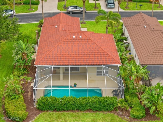 17936 Courtside Landings Cir, Punta Gorda, FL 33955 - aerial view of property and surrounding area with a pool area