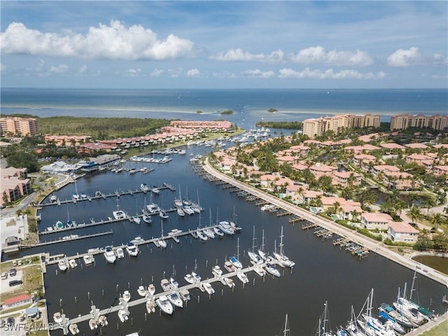 17936 Courtside Landings Cir, Punta Gorda, FL 33955 - drone / aerial view of a marina and a large body of water