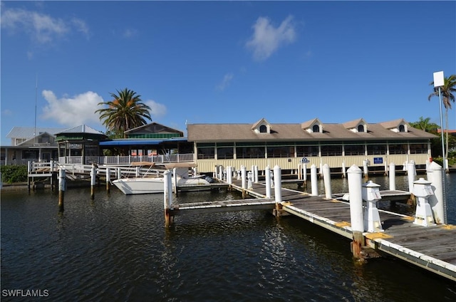 17936 Courtside Landings Cir, Punta Gorda, FL 33955 - dock area featuring a water view