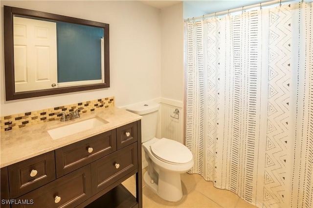 180 Cypress Way E Unit B212, Naples, FL 34110 - full bathroom featuring vanity, tile patterned floors, and a shower with shower curtain