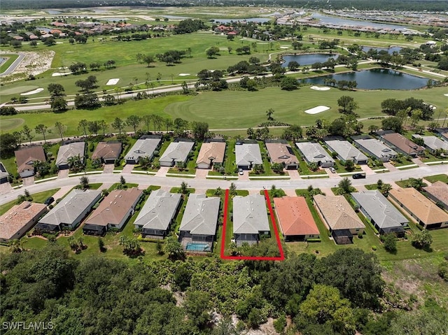 16569 Windsor Way, Alva, FL 33920 - aerial overview of property's location featuring a large body of water, nearby suburban area, and a golf club
