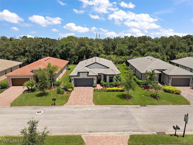 16569 Windsor Way, Alva, FL 33920 - view from above of property featuring a heavily wooded area