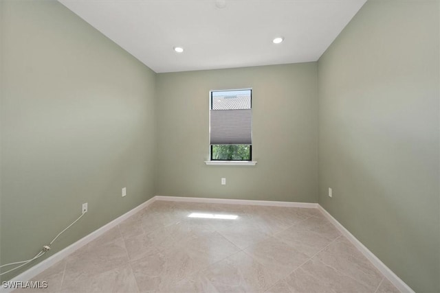 16569 Windsor Way, Alva, FL 33920 - spare room featuring light tile patterned flooring and recessed lighting