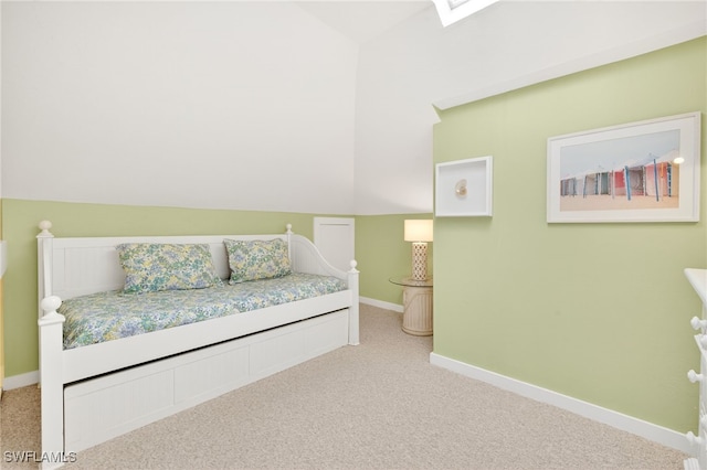 33 Urchin Ct, Captiva, FL 33924 - bedroom featuring vaulted ceiling and carpet flooring