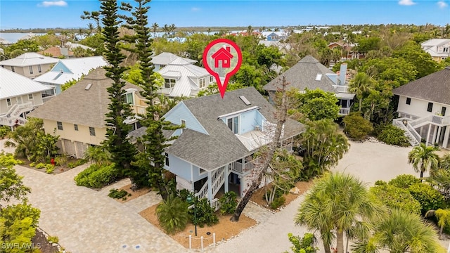 33 Urchin Ct, Captiva, FL 33924 - aerial view of residential area