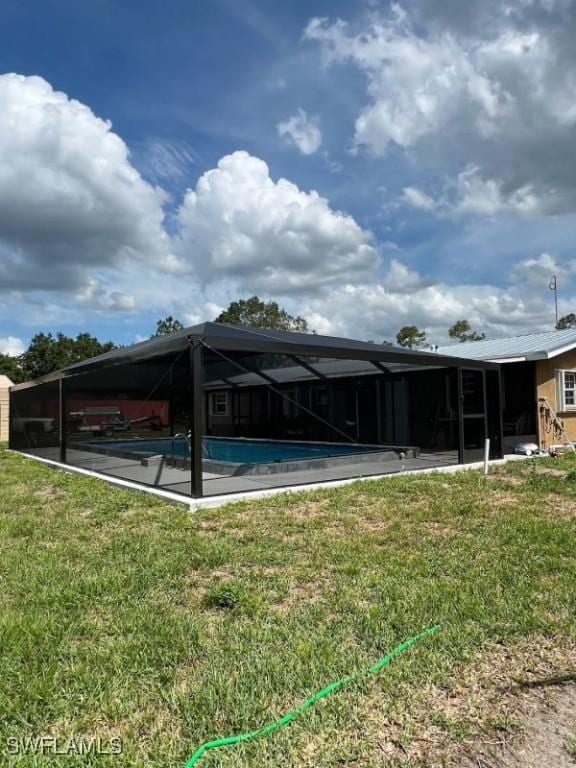 826 B Rd, Labelle, FL 33935 - view of outdoor structure featuring an outdoor pool