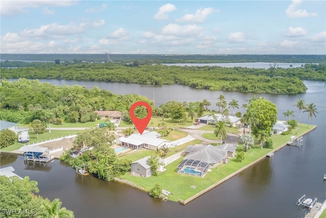 330 Shore Dr, Fort Myers, FL 33905 - bird's eye view of a nearby body of water