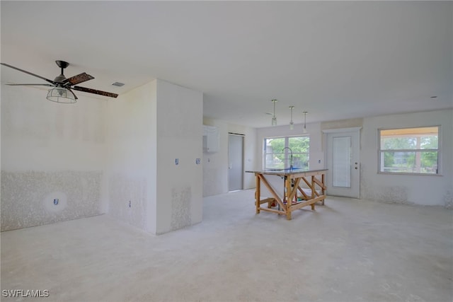 330 Shore Dr, Fort Myers, FL 33905 - empty room with ceiling fan