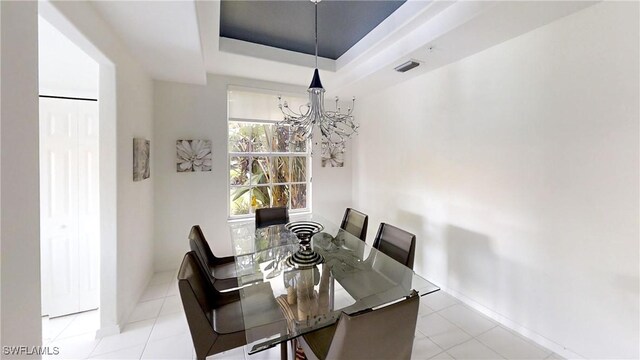 2115 Arielle Dr Unit 2602, Naples, FL 34109 - dining area featuring a chandelier and baseboards