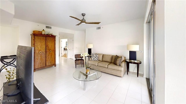 2115 Arielle Dr Unit 2602, Naples, FL 34109 - living room with ceiling fan