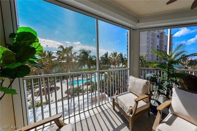 4182 Bay Beach Ln Unit 746, Fort Myers Beach, FL 33931 - view of sunroom / solarium