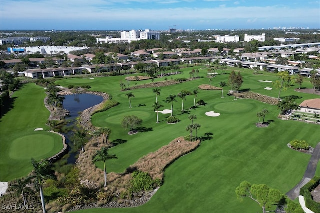 34 Glades Blvd Unit 1461, Naples, FL 34112 - aerial view of a nearby body of water and a golf course