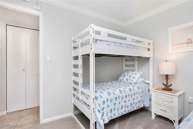 440 Seaview Ct Unit 1106, Marco Island, FL 34145 - bedroom featuring ornamental molding and baseboards