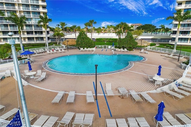 440 Seaview Ct Unit 1106, Marco Island, FL 34145 - community pool with a patio area