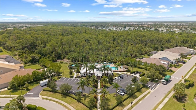 3640 Pilot Cir, Naples, FL 34120 - aerial perspective of suburban area featuring a forest