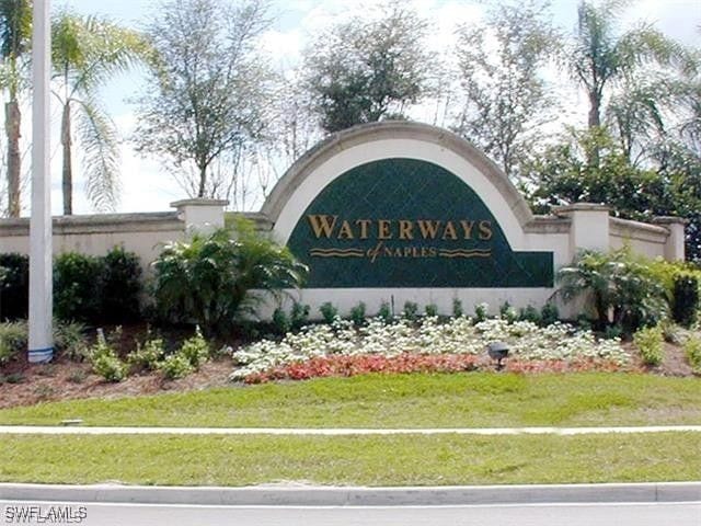 1087 Port Orange Way, Naples, FL 34120 - view of community sign