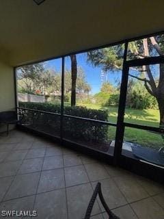4400 Lazio Way Unit 201, Fort Myers, FL 33901 - view of unfurnished sunroom