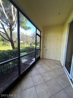 4400 Lazio Way Unit 201, Fort Myers, FL 33901 - view of unfurnished sunroom