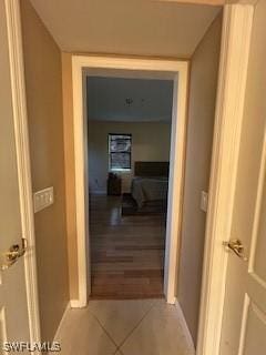 4400 Lazio Way Unit 201, Fort Myers, FL 33901 - hall with tile patterned flooring