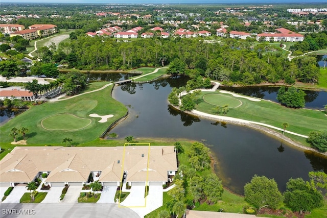 866 Marblehead Dr Unit H6, Naples, FL 34104 - aerial view of property's location with a golf course and nearby suburban area