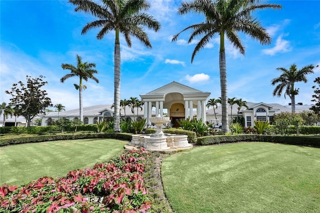 866 Marblehead Dr Unit H6, Naples, FL 34104 - view of grassy yard