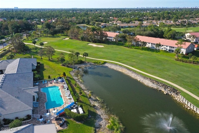 866 Marblehead Dr Unit H6, Naples, FL 34104 - bird's eye view of a nearby body of water and a golf course