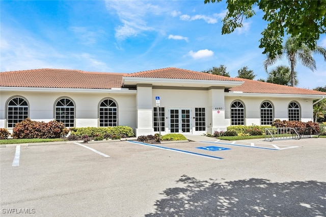 866 Marblehead Dr Unit H6, Naples, FL 34104 - view of property featuring uncovered parking
