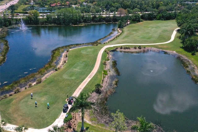 866 Marblehead Dr Unit H6, Naples, FL 34104 - aerial view of property's location with a nearby body of water and a local golf course