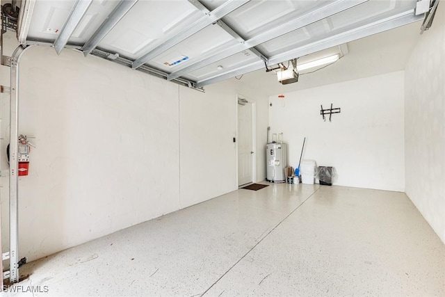 11758 Izarra Way Unit 7703, Fort Myers, FL 33912 - garage with electric water heater and a garage door opener
