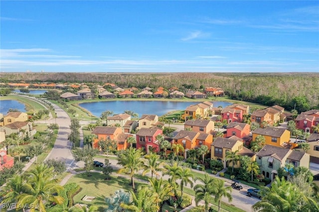 11758 Izarra Way Unit 7703, Fort Myers, FL 33912 - aerial view of residential area featuring a nearby body of water