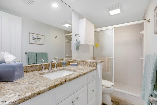 25710 Hickory Blvd Unit A 202, Bonita Springs, FL 34134 - bathroom featuring vanity and a stall shower