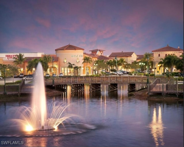 25710 Hickory Blvd Unit A 202, Bonita Springs, FL 34134 - water view with a notable bridge