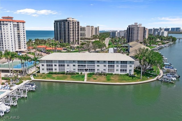 10682 Gulf Shore Dr Unit C302, Naples, FL 34108 - view of urban area featuring a large body of water