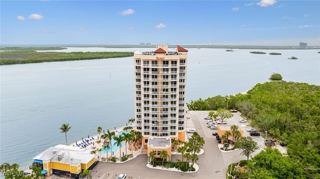 8771 Estero Blvd Unit 607, Fort Myers Beach, FL 33931 - aerial view of a nearby body of water