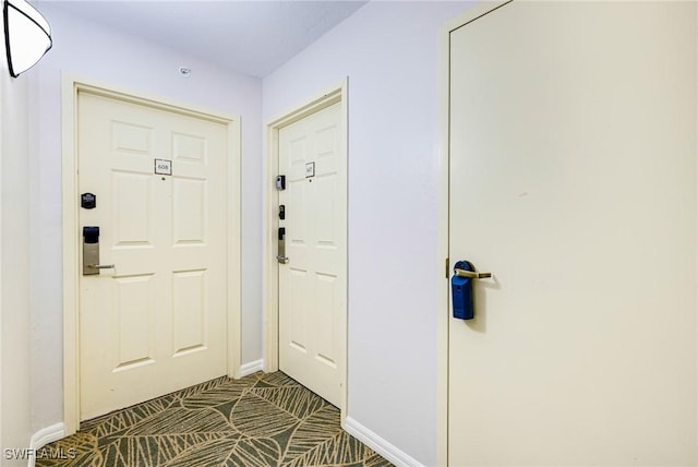 8771 Estero Blvd Unit 607, Fort Myers Beach, FL 33931 - entryway with baseboards
