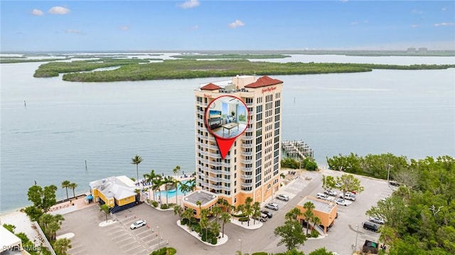 8771 Estero Blvd Unit 607, Fort Myers Beach, FL 33931 - aerial view of a large body of water