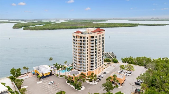 8771 Estero Blvd Unit 607, Fort Myers Beach, FL 33931 - aerial view of a large body of water