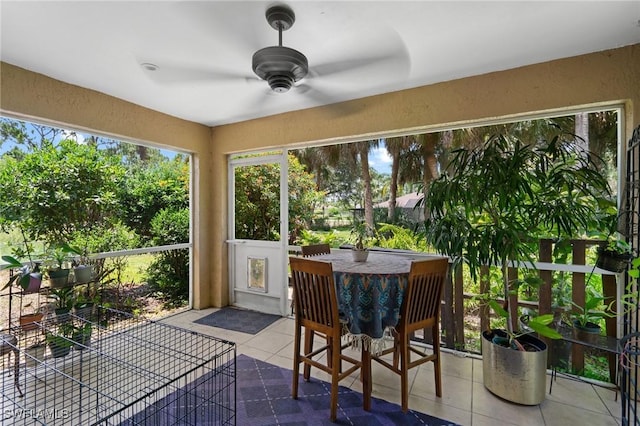 873 Spaulding St E, Lehigh Acres, FL 33974 - view of sunroom / solarium