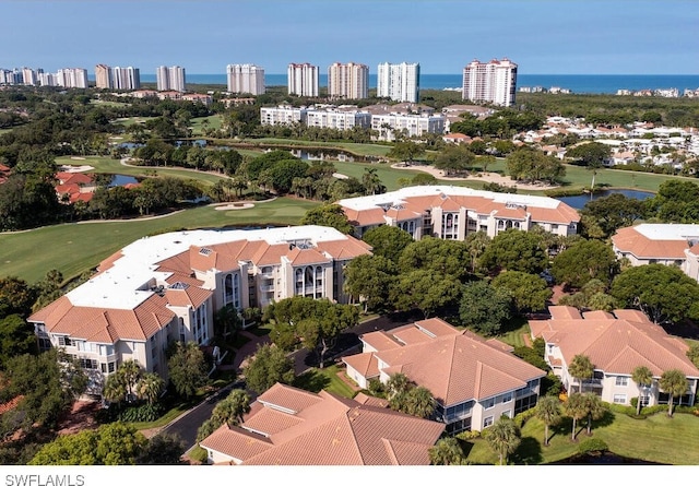 8440 Abbington Cir Unit D22, Naples, FL 34108 - aerial view of a nearby body of water and a golf club