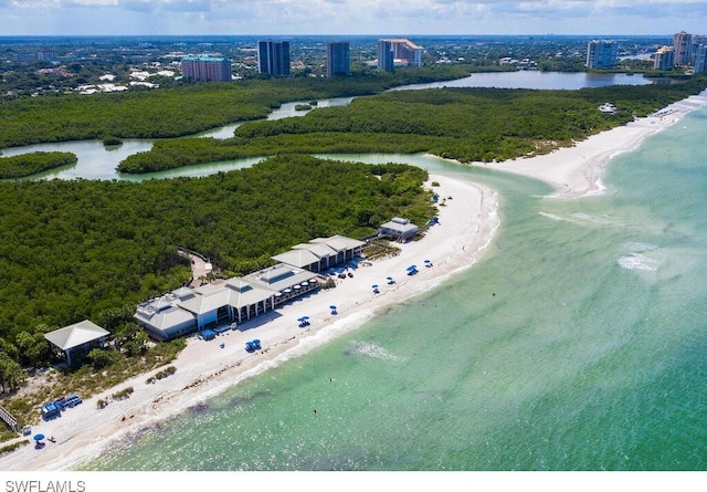 8440 Abbington Cir Unit D22, Naples, FL 34108 - view of urban area featuring expansive coastline and a heavily wooded area