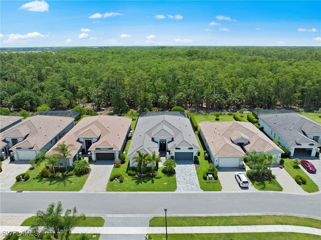 28617 Sicily Loop, Bonita Springs, FL 34135 - aerial view of residential area featuring a forest