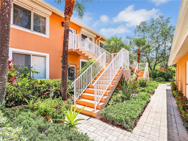 6790 Beach Resort Dr Unit 14, Naples, FL 34114 - view of property featuring stairway