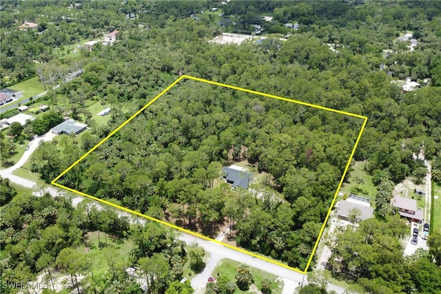 431 1st St NW, Naples, FL 34120 - view of property location with property parcel outlined