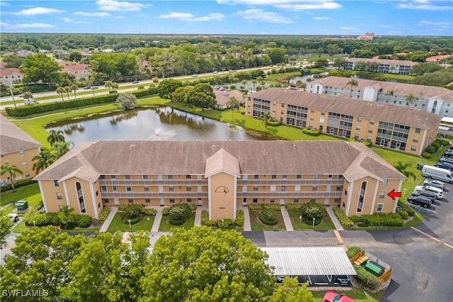 9650 Victoria Ln Unit 201B, Naples, FL 34109 - aerial view of a nearby body of water