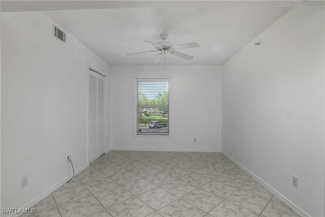 9650 Victoria Ln Unit 201B, Naples, FL 34109 - unfurnished room with a ceiling fan