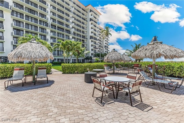 180 Seaview Ct Unit 507, Marco Island, FL 34145 - view of patio / terrace