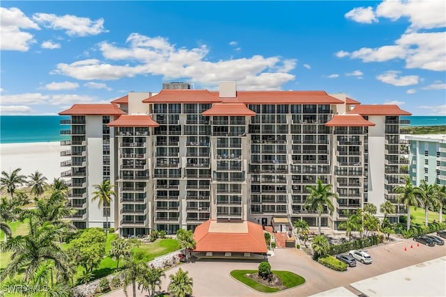180 Seaview Ct Unit 507, Marco Island, FL 34145 - view of apartment building / complex featuring a water view